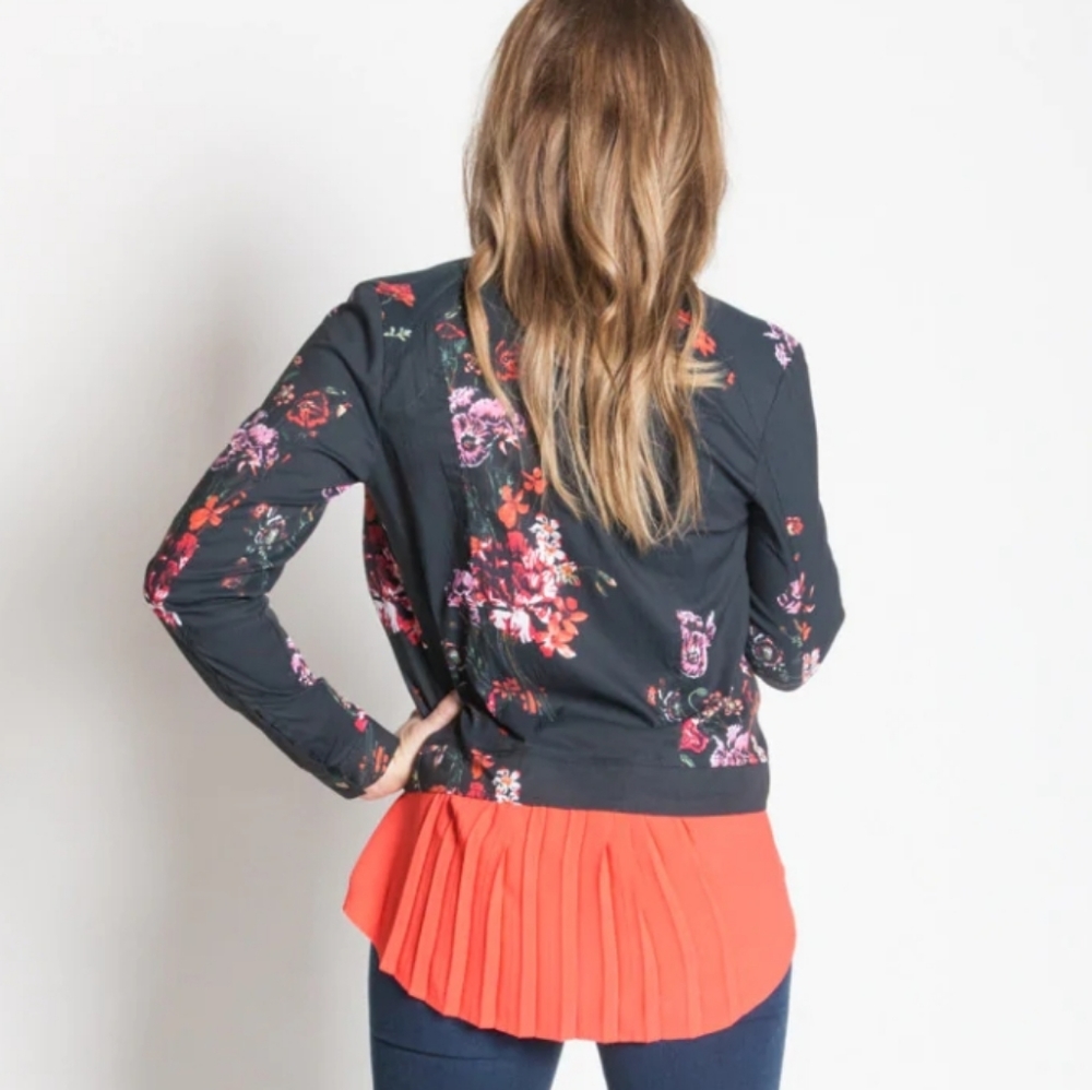 Shay & Coco Floral Moto Jacket - Picture 4 of 7